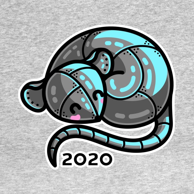 2020 Year of the Metal Rat by freeves